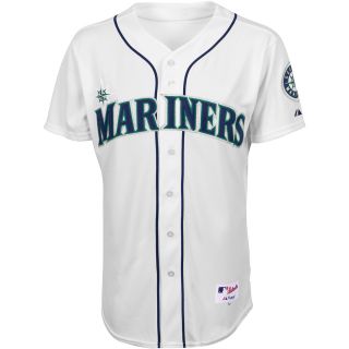 Majestic Athletic Seattle Mariners Authentic Big & Tall Home Jersey   Size