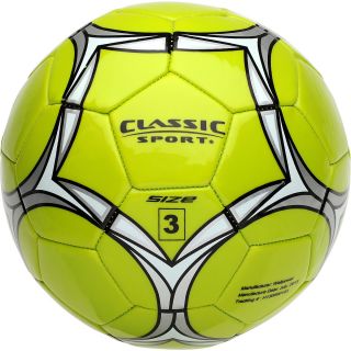 CLASSIC SPORT Soccer Ball   Size 5, Green