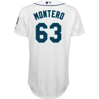 Majestic Athletic Seattle Mariners Jesus Montero Authentic Home Jersey   Size