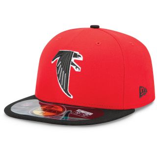 NEW ERA Mens Atlanta Falcons On Field Classic Throwback 59FIFTY Fitted Cap  