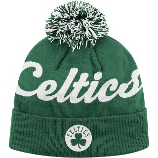 adidas Mens Boston Celtics Cuffed Pom Knit Hat, Multi Team