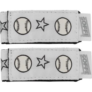 SOFFE Softball Sleeve Scrunches   2 Pack, White