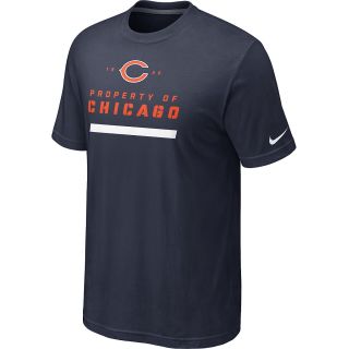 NIKE Mens Chicago Bears Property Of Short Sleeve T Shirt   Size Small,