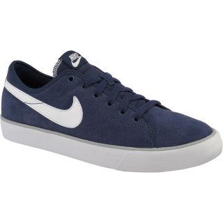 NIKE Mens Primo Court Leather Casual Shoes   Size 11, Navy/white/grey
