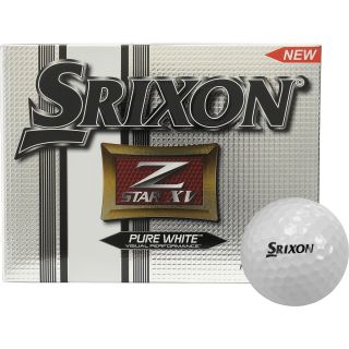 SRIXON Z Star XV Golf Balls   White   12 Pack, White