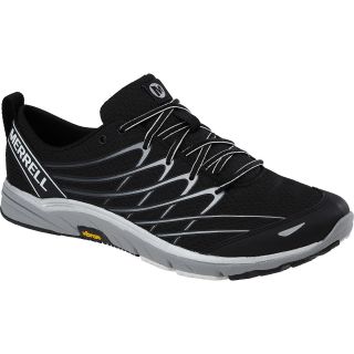 MERRELL Mens Bare Access 3 Trail Running Shoes   Size 10.5medium, Black/silver