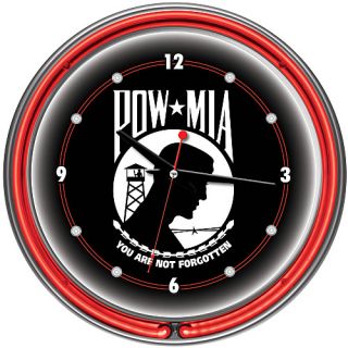 Trademark Global POW 14 Neon Wall Clock (POW1400)