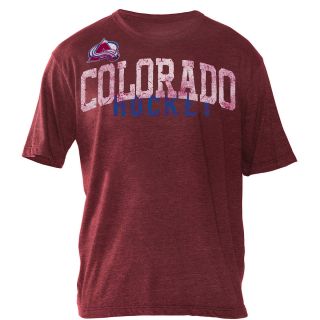 G III Mens Colorado Avalanche Brewster Short Sleeve T Shirt   Size Large