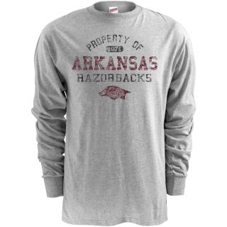 MJ Soffe Mens Arkansas Razorbacks Long Sleeve T Shirt   Size Large, Arkansas
