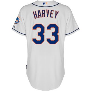 Majestic Athletic New York Mets Matt Harvey Authentic Alternate Home 1 White