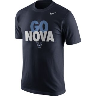 NIKE Mens Villanova Wildcats Select Sun Short Sleeve T Shirt   Size 2xl, Navy