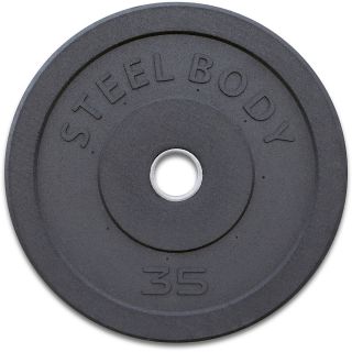 Steelbody 35 lbs Rubber Bumper Plate (STBR 0035)