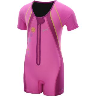 SPEEDO Girls UV Thermal Suit   Size 6/6x, Pink
