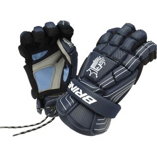 BRINE King Superlite Lacrosse Gloves, Navy