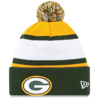 NEW ERA Mens Green Bay Packers On Field Sport Knit Hat, Blue