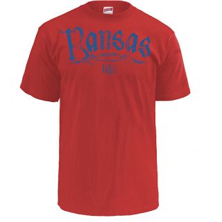 MJ Soffe Mens Kansas Jayhawks T Shirt   Size Small, Jayhawks Red (D005414301)