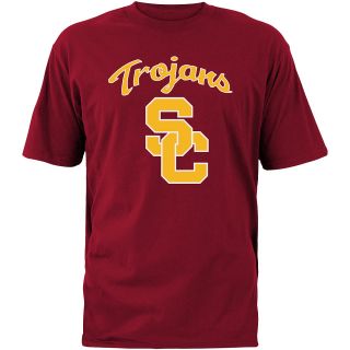 289C APPAREL Youth USC Trojans Logo Short Sleeve T Shirt   Size Small, Cardinal