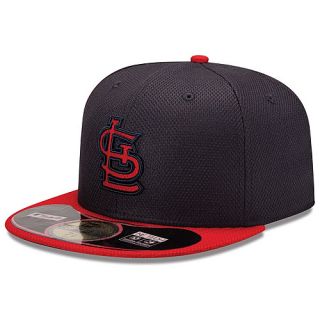 NEW ERA Mens St. Louis Cardinals Diamond Era 59FIFTY Tech BP Cap   Size 7.75,
