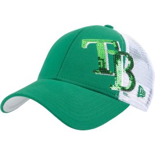 NEW ERA Womens Tampa Bay Rays St. Patricks Day Sequin Shimmer 9FORTY