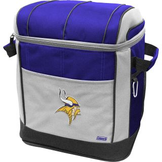 Coleman Minnesota Vikings 50 Can Soft Sided Rolling Cooler (02711075111)