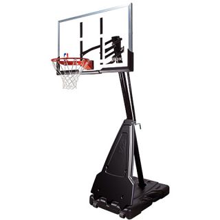 Spalding 68562 NBA 60 Inch Acrylic Screw Jack Portable Basketball System (68562)