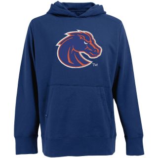 Antigua Boise State Broncos Mens Signature Hooded Applique Sweatshirt   Size