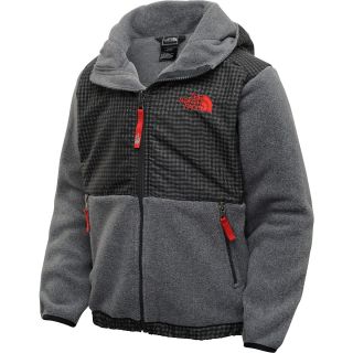THE NORTH FACE Boys Denali Hoodie   Size Medium, Charcoal/red