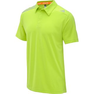 adidas Mens ClimaChill Short Sleeve Tennis Polo   Size Small, Solar Slime