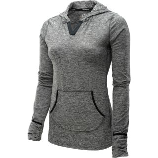NIKE Womens Element Pullover Running Hoodie   Size Medium, Dk.grey/silver