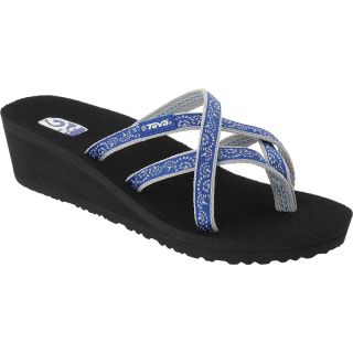 TEVA Womens Mush Mandalyn Wedge Sandals   Size 9, Blue