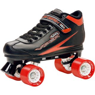 Roller Derby Viper M4 Mens Speed Quad Skate   Size 7, Black/red (U724M 07)