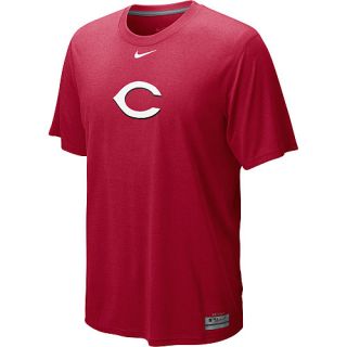 NIKE Mens Cincinnati Reds AC Dri Fit Logo Legend Short Sleeve T Shirt   Size