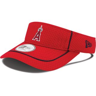 NEW ERA Mens Los Angeles Angels of Anaheim Pipe Up Visor, Red