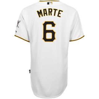 Majestic Athletic Pittsburgh Pirates Starling Marte Authentic Home Cool Base