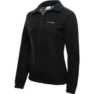 COLUMBIA Womens Hotdots Full Zip Knit Jacket   Size Small, Black
