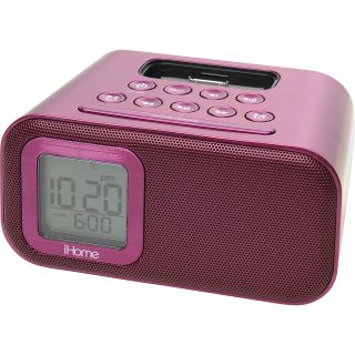 IHOME iPod Alarm Clock, Pink