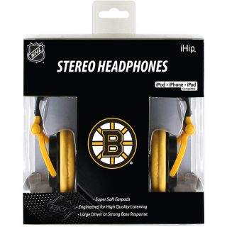 iHip Boston Bruins Slim DJ Headphones (HPHKYBOSSP)