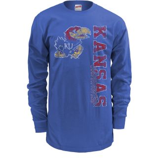 MJ Soffe Mens Kansas Jayhawks Long Sleeve T Shirt   Size Medium, Jayhawks