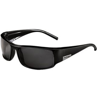 Bolle King Sunglasses, Shiny Black Polarized Tns (10997)