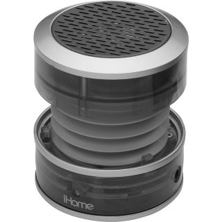 IHOME Portable Multimedia Speaker, Grey