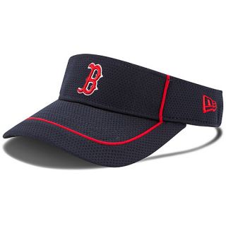NEW ERA Mens Boston Red Sox Pipe Up Visor, Blue