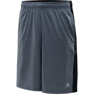 CHAMPION Mens PowerTrain PowerFlex Shorts   Size 2xl, Slate Grey