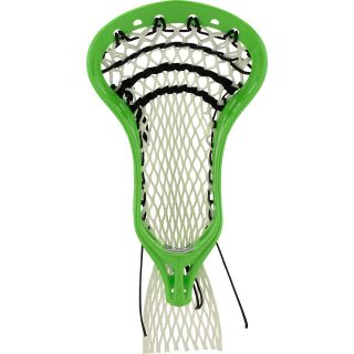WARRIOR Swarm Lacrosse Head   Strung, Green/black