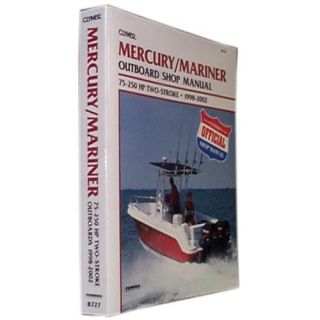 Clymer Mercury/Mariner Outboard Shop Manual 75 250 HP Two Stroke (1200727)