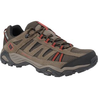 COLUMBIA Mens North Plains Low WP Trail Shoes   Size 12, Cordovan