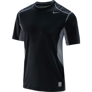 NIKE Mens Pro Combat Hypercool Fitted Digi Short Sleeve T Shirt   Size Small,
