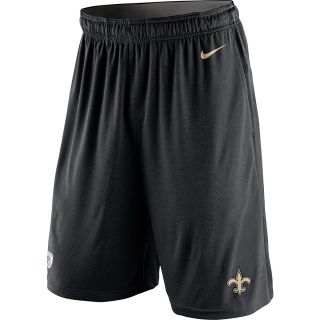 NIKE Mens New Orleans Saints Dri FIT Fly Shorts   Size Xl, Green Spark/black
