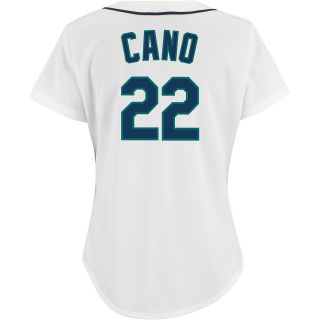 Majestic Athletic Seattle Mariners Robinson Cano Womens Replica Home Jersey  