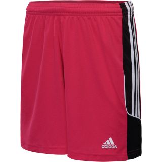 adidas Womens Squadra Graphic Soccer Shorts   Size Medium, Pink/black