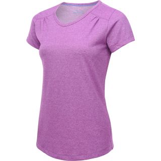 COLUMBIA Womens Thistle Ridge Short Sleeve T Shirt   Size Small, Razzle